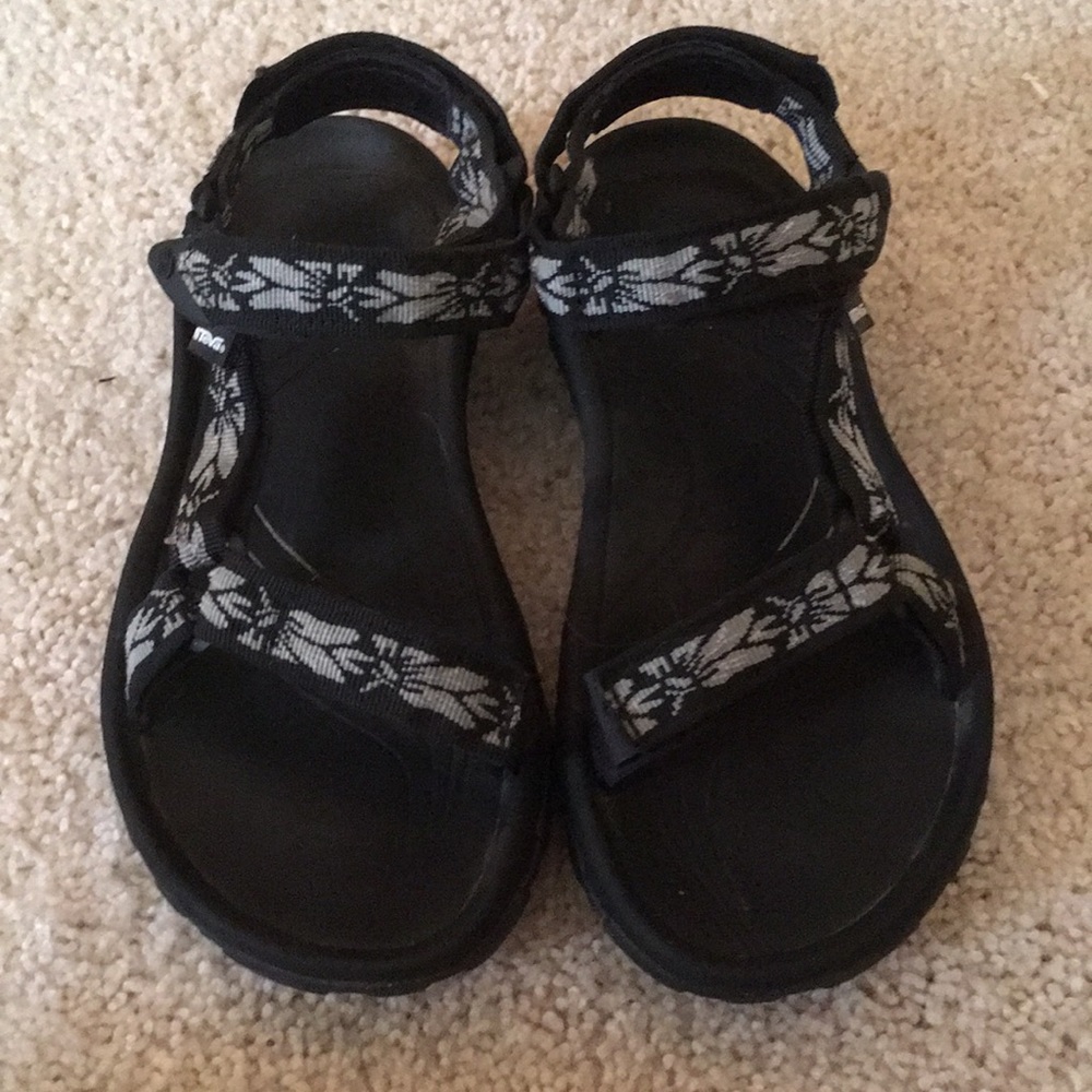 Teva Hurricane XLT Hazel Black Sandals Size 7